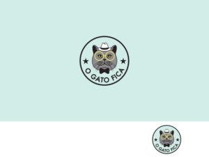 O Gato Fica | Logo Design by ArtTank