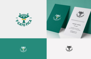 O Gato Fica | Design de Logo par kresh