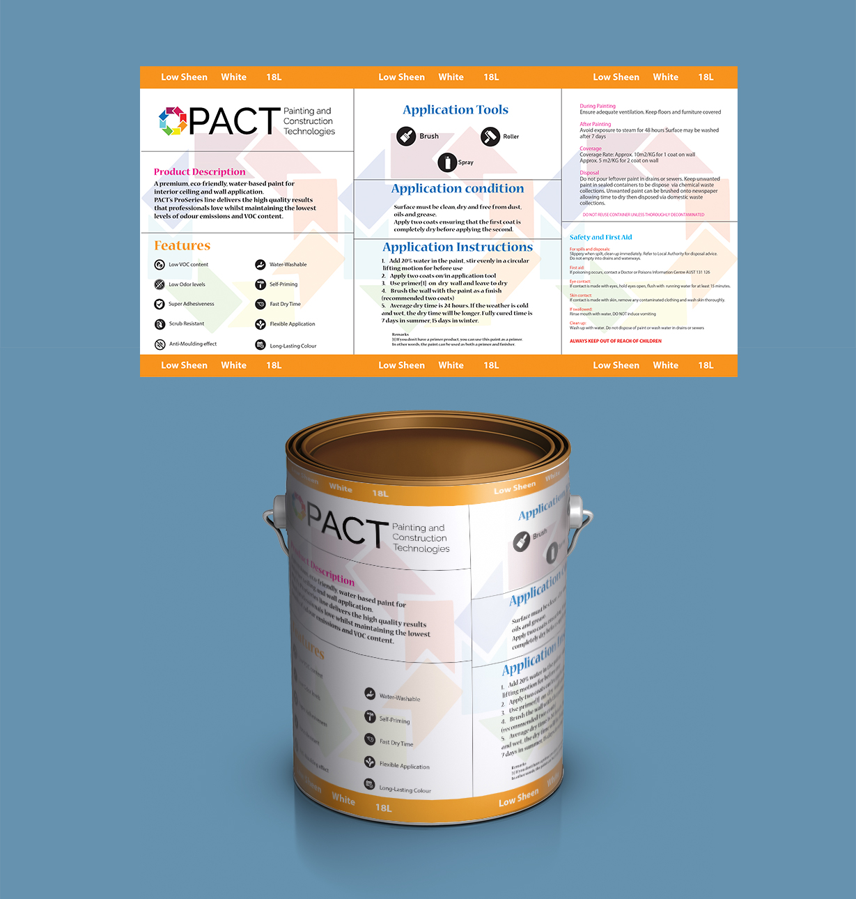 Label Design by BEEZU for PACT  | Design #18624392