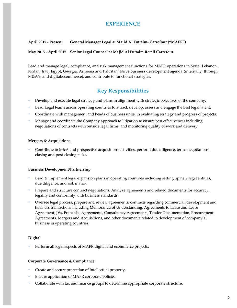 Lebenslauf-Design von mediatwist für NeF Consulting | Design #18623945