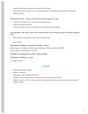 Resume Design by mediatwist for NeF Consulting | Design: #18623947