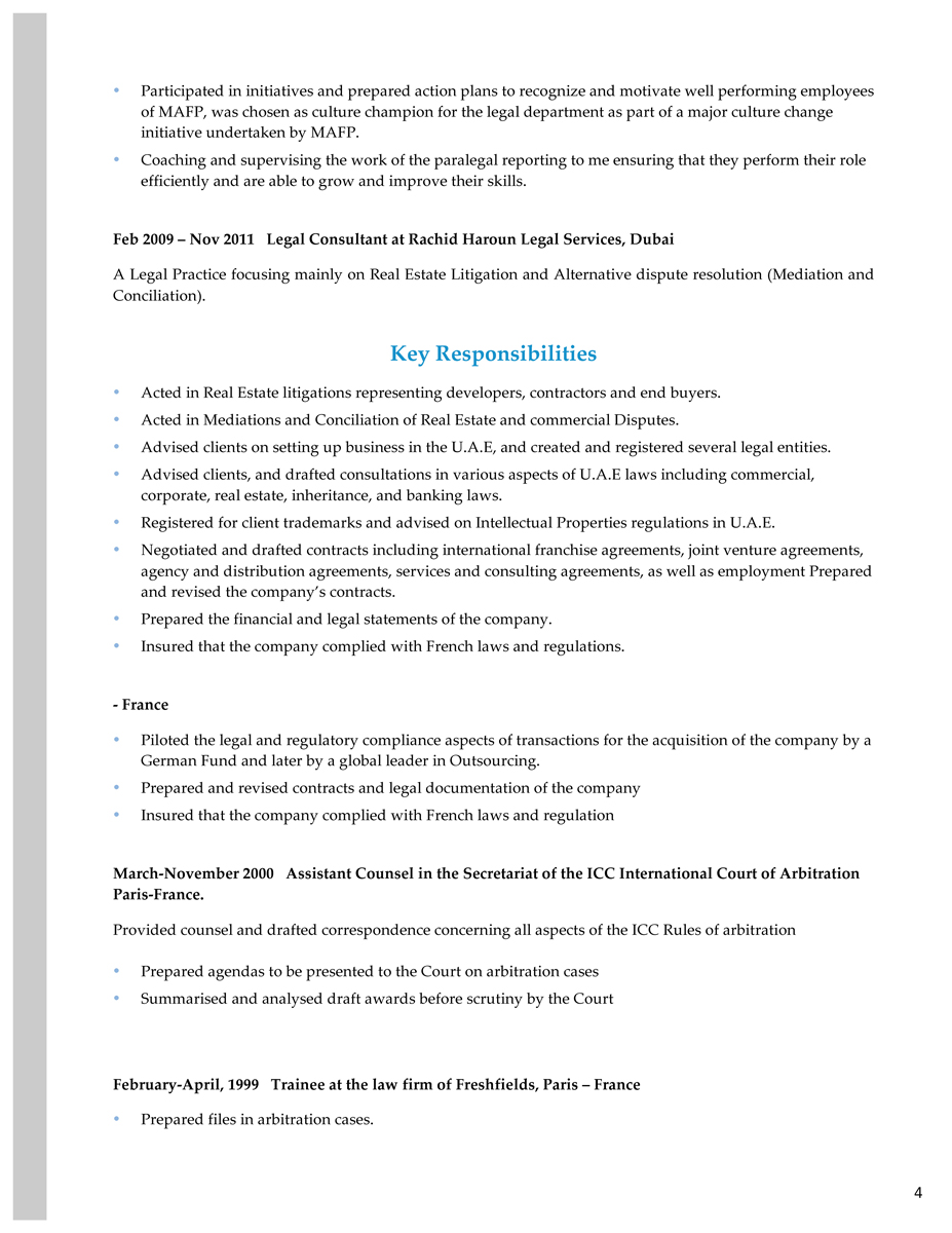 Diseño de Curriculum por mediatwist para NeF Consulting | Diseño #18623948