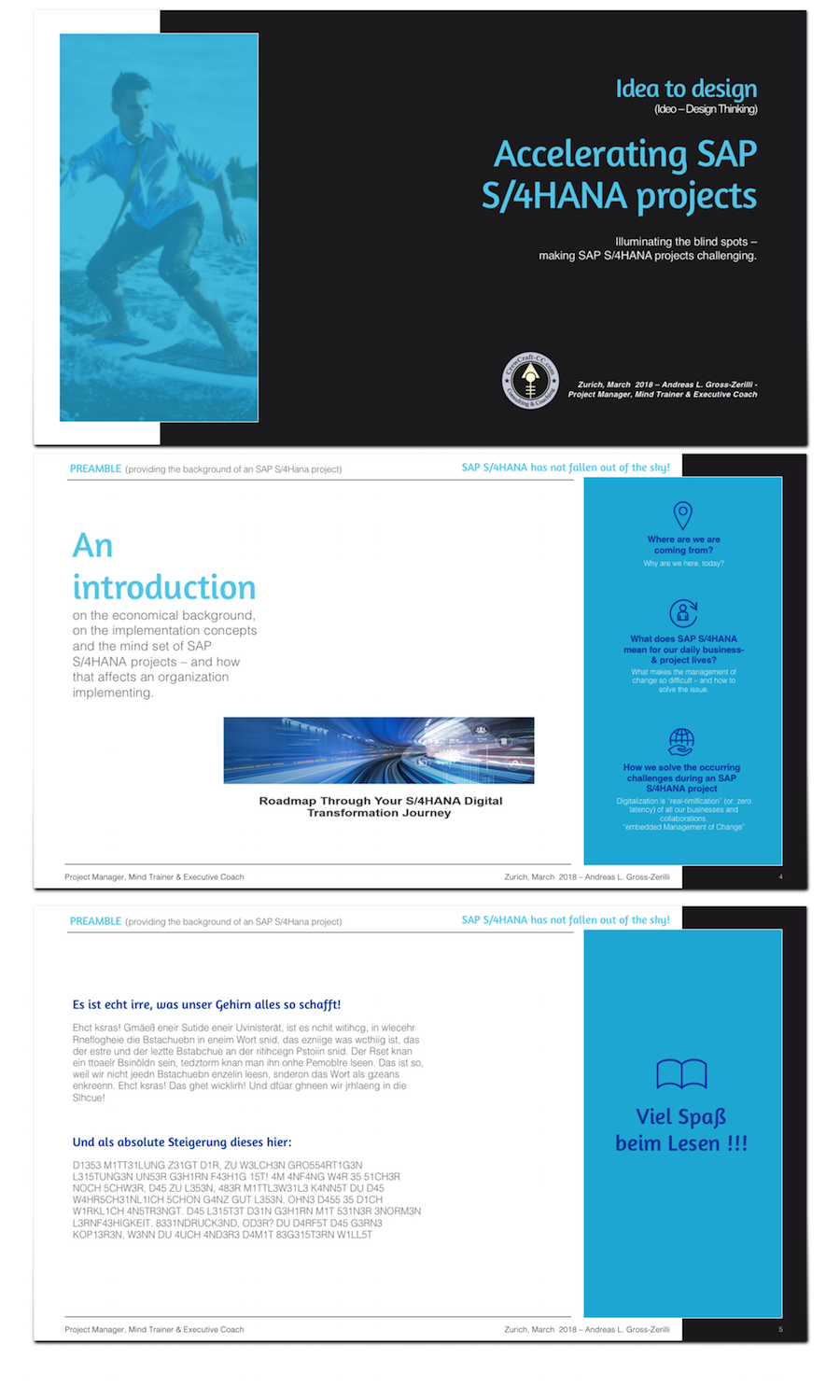 PowerPoint Design by StonyDog Design for Crewcrafter GmbH | Design #18606311
