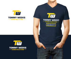 Tommy weeks construction  | T-Shirt-Design von Ena