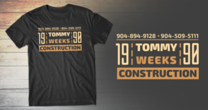 Tommy weeks construction  | T-Shirt-Design von db1404
