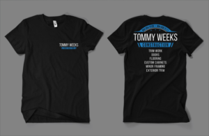 Tommy weeks construction  | T-Shirt-Design von Barney Stinson