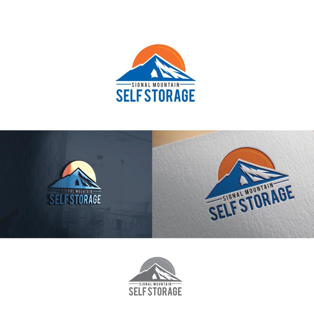 Elegant, Playful Logo Design for Signal Mountain Self Storage by
