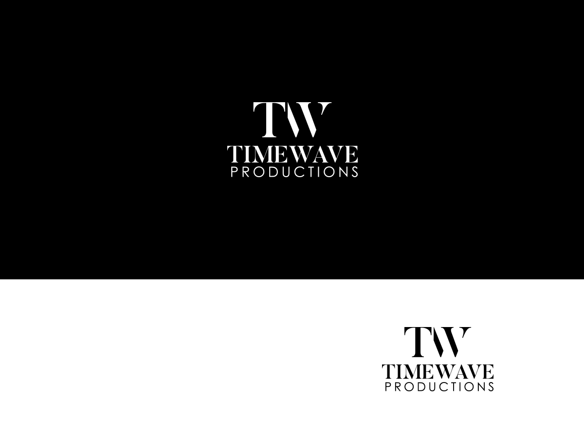 Logo Design by Slant Line Media for TimeWave Productions | Design #18588218