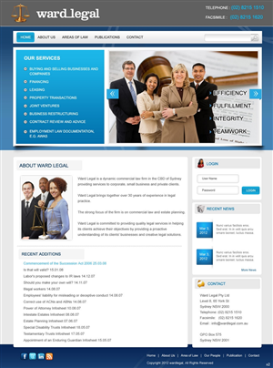 Web Design by pb for this project | Design: #661430