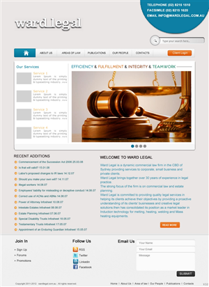 Web Design by pb for this project | Design: #663525