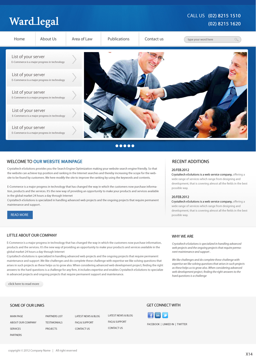 Web Design by pb for this project | Design #665061