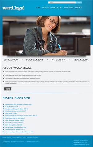 Web Design by pb for this project | Design: #669522