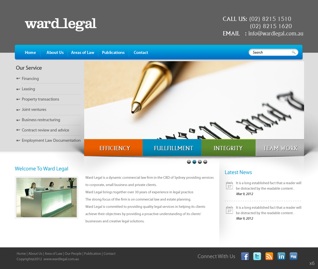 Web Design by pb for this project | Design: #672568