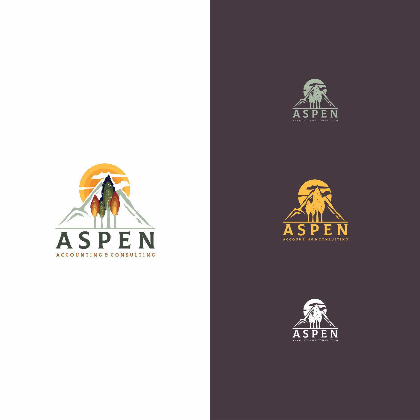 Logo Design by dx46™  for Aspen Accounting & Consulting | Design #18599190