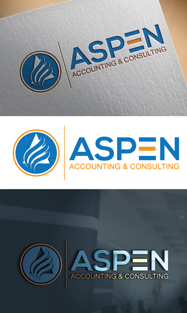 Logo Design by JAFRIN for Aspen Accounting & Consulting | Design #18591267