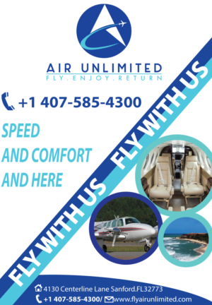 Banner-Design von felix arte grafica für Air Unlimited | Design #18600036