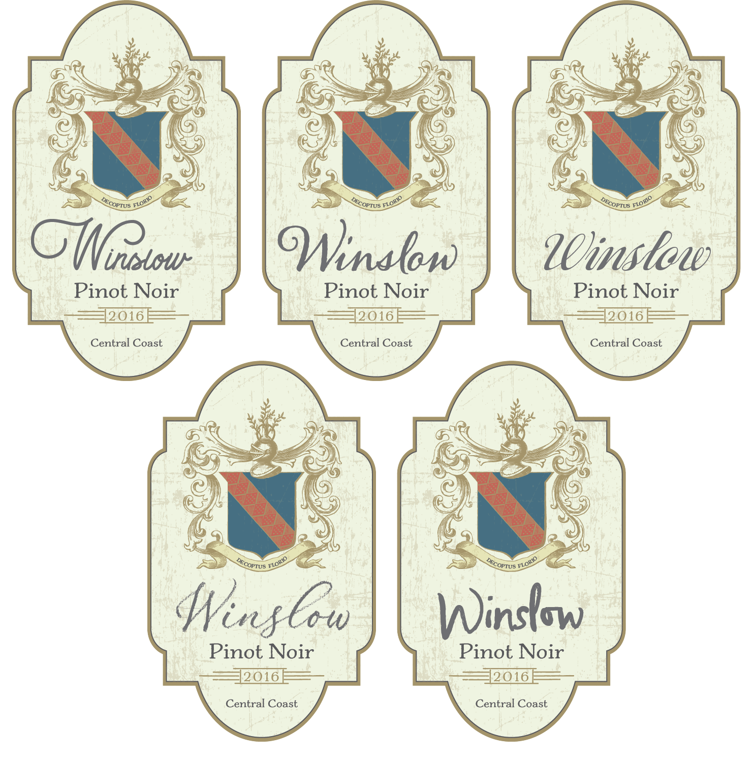 Logo Design by megancostill for Winslow's Family Vineyard | Design #18748658