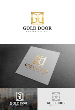 Gold Door Properties LLC | Logo-Design von Paperfox Designs