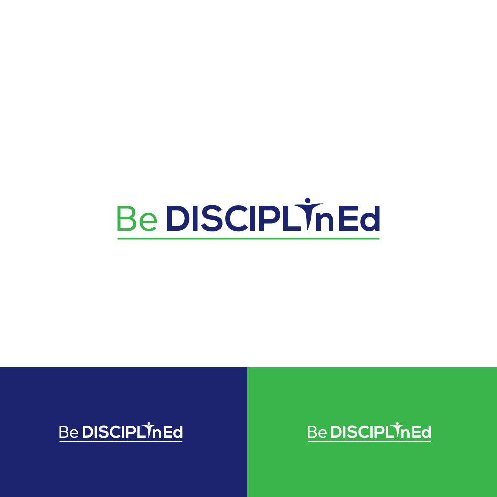 Logo Design by ecorokerz for Be DISCIPLinEd  | Design #18590233