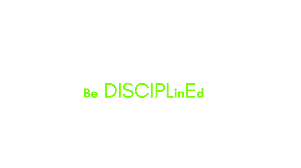 Logo Design by NA_DesignCrowd for Be DISCIPLinEd  | Design #18592719