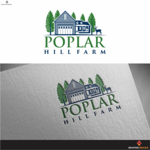 Poplar Hill Farm | Logo-Design von Graphic Bricks
