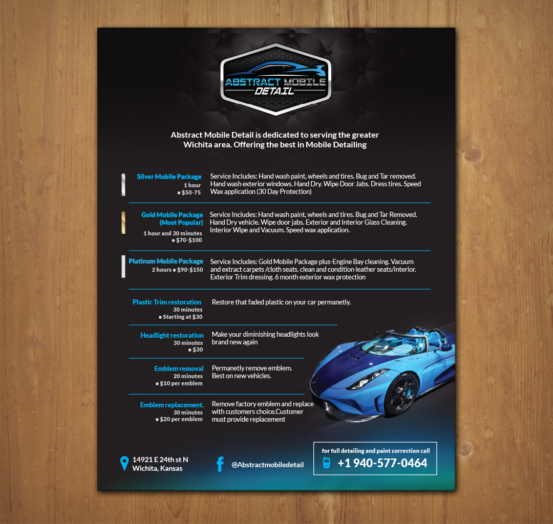 Flyer Design by MNM for this project | Design #18599164