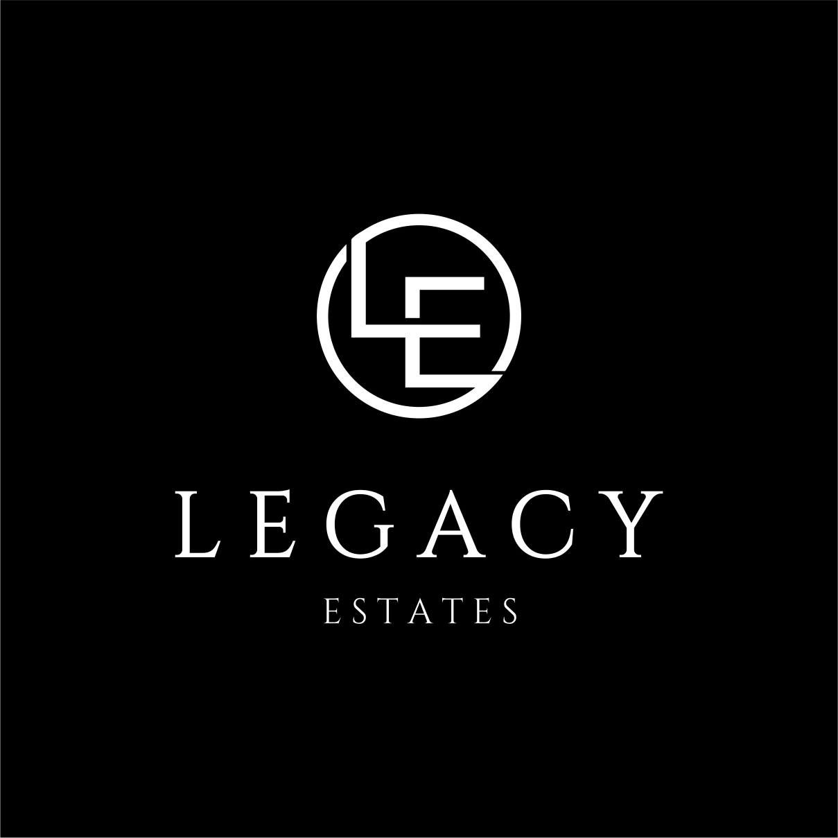 Logo Design by kenthuz for Legacy Estates | Design #18600535