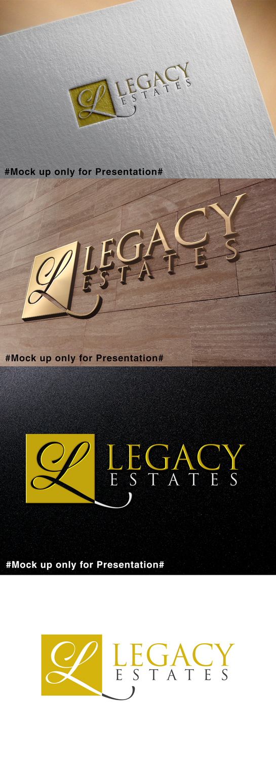 Logo Design by designmind78 for Legacy Estates | Design #18604981