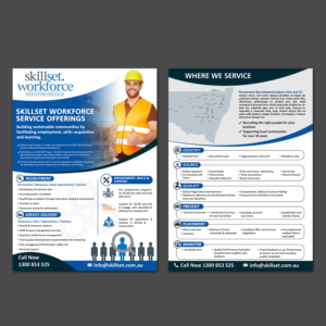A4 Double Sided Recruitment Business Flyer | Design de Flyer par Schöpfer