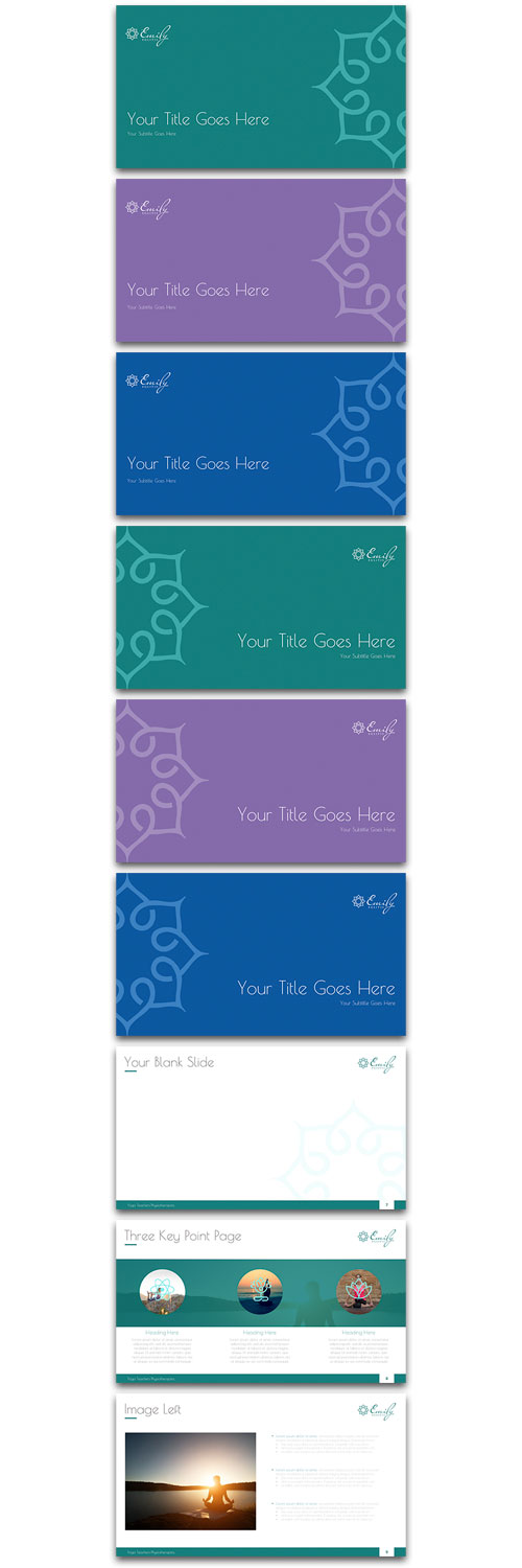 PowerPoint Design by Imazing for Emily Eglitis | Design #18656762