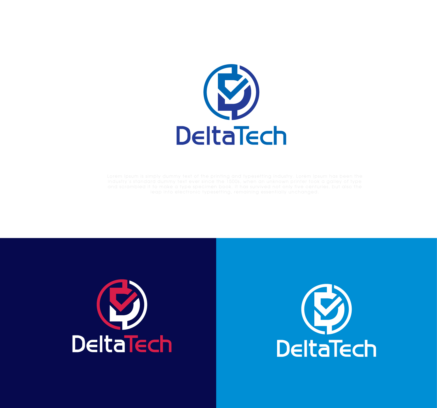 Logo-Design von solidinto für Deltatech International Pty Ltd | Design #18640665