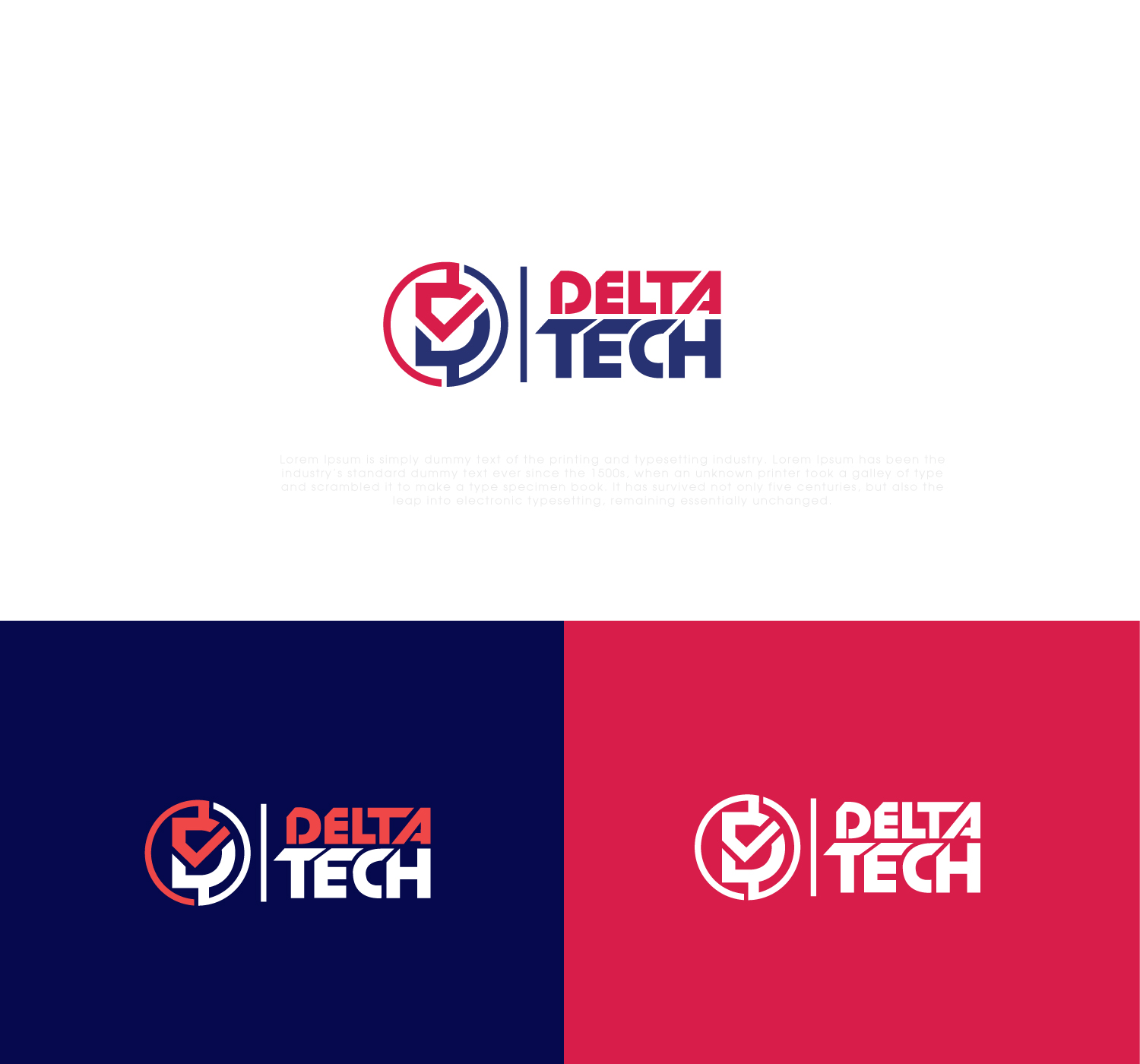Logo Design by solidinto for Deltatech International Pty Ltd | Design #18640666