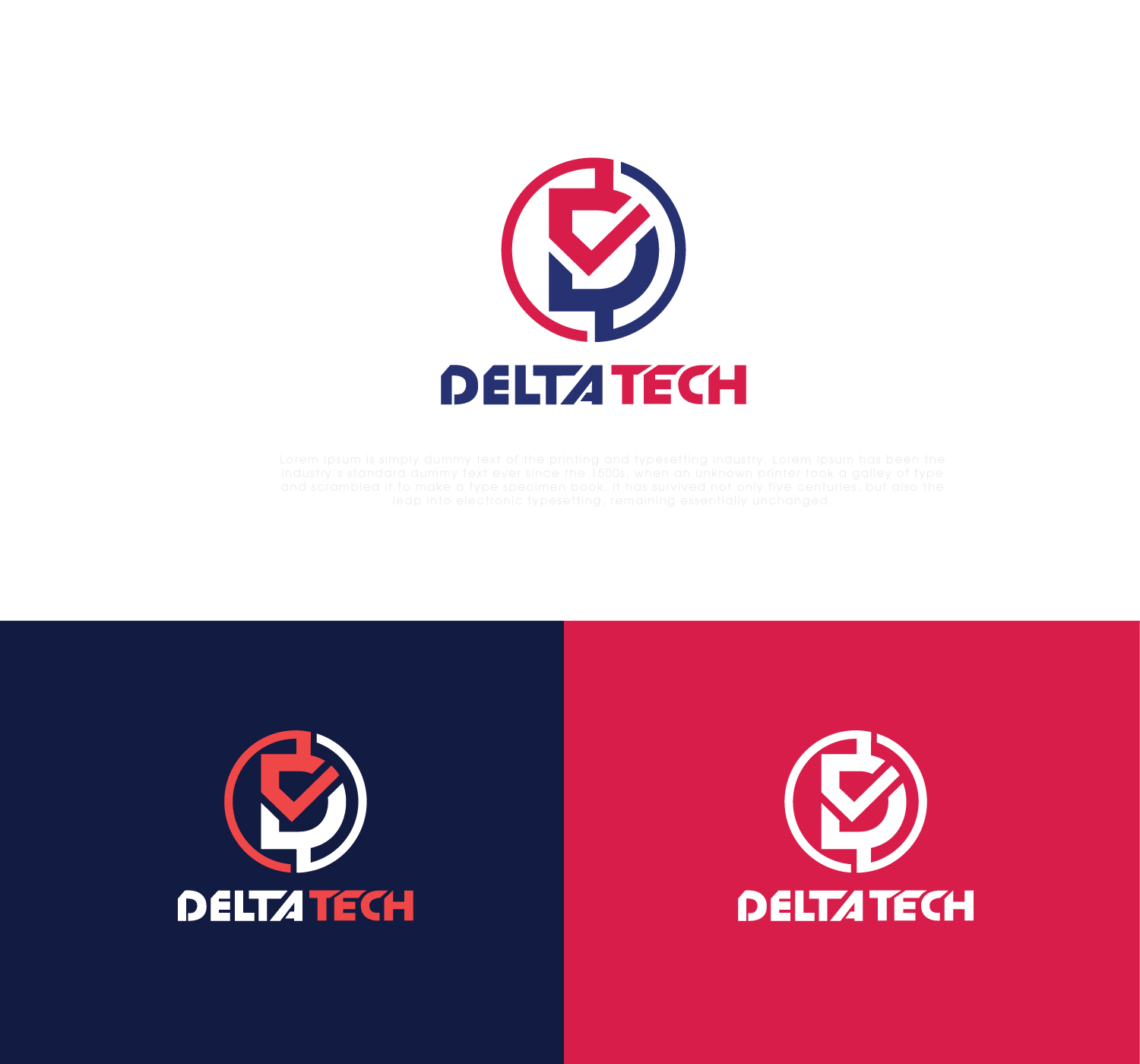 Logo Design by solidinto for Deltatech International Pty Ltd | Design #18640891
