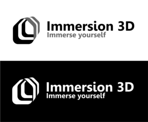 Logo Design by Ritme for Immersion 3D | Design #18617704