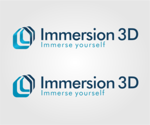 Logo Design by Ritme for Immersion 3D | Design: #18627201