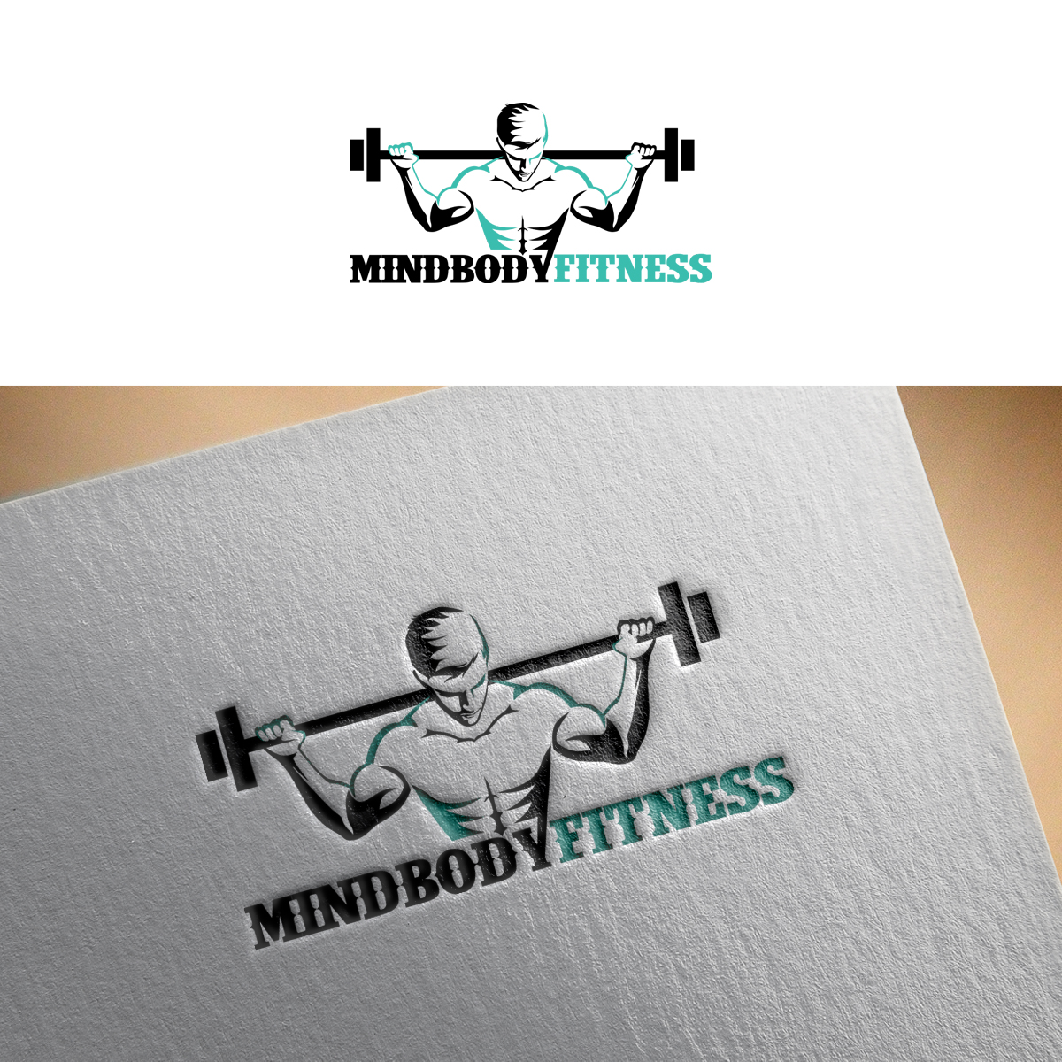 Diseño de Logo por DesignLima para MindBody Fitness | Diseño #18639289