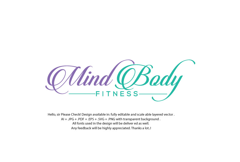 Diseño de Logo por juie design para MindBody Fitness | Diseño #18622622