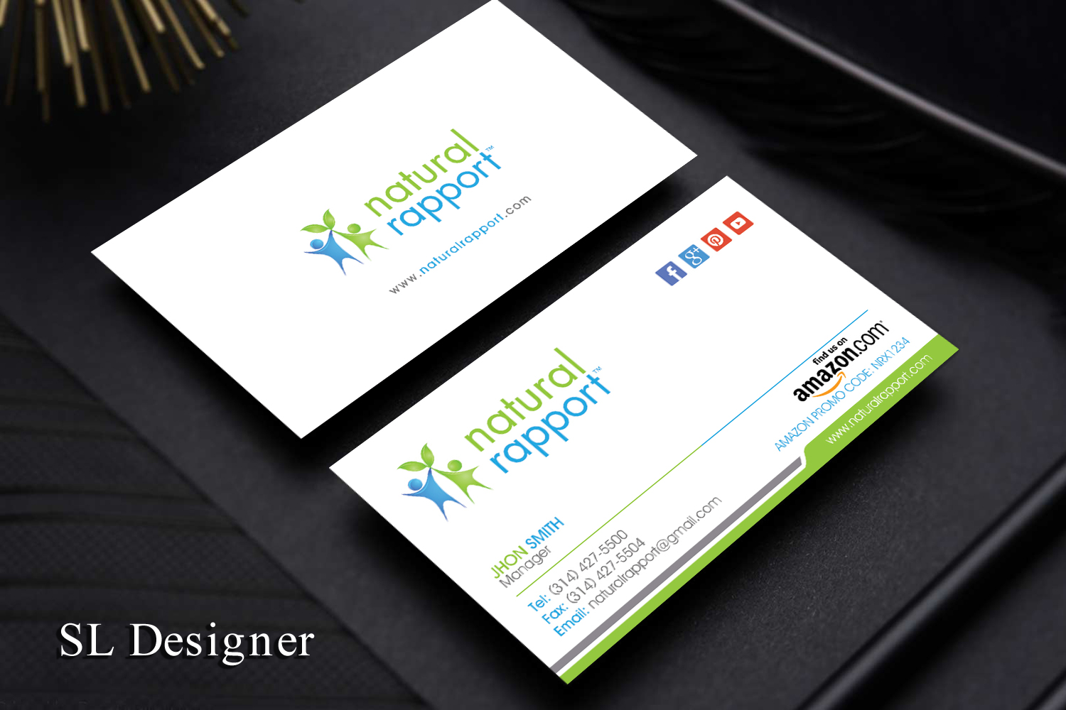 Business Card Design by SL Designer for Natural Pet Innovations | Design #18602874