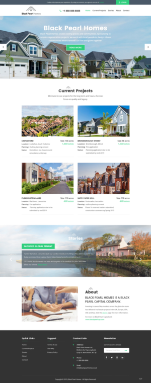 Web Design by pb for this project | Design: #21011812