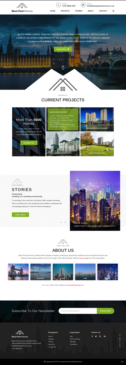 Web Design by pb for this project | Design #21011814
