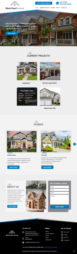 Web Design by pb for this project | Design: #21011818