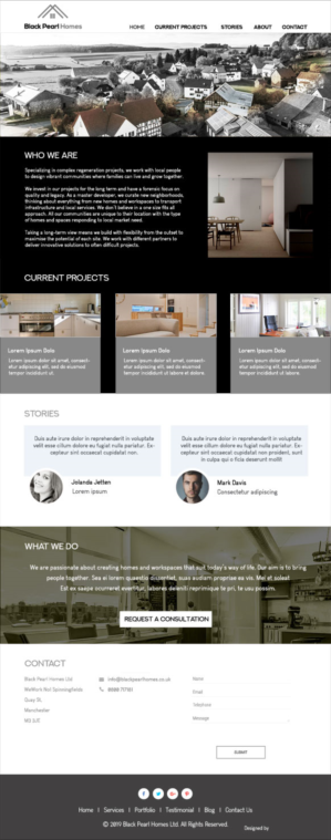 Web Design by Steven Donea for this project | Design: #21062816