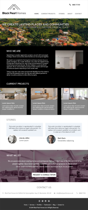 Web Design by Steven Donea for this project | Design: #21062817
