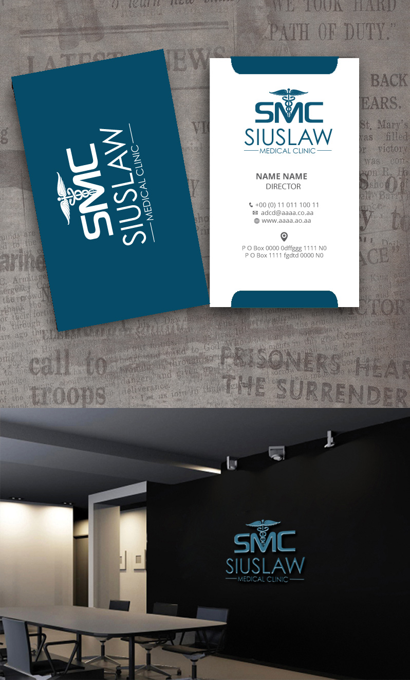 Logo-Design von zebronicgraphic für Siuslaw Medical Clinic | Design #18628657