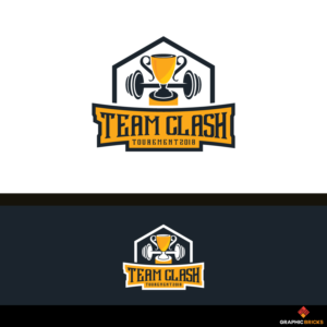 TEAM CLASH TOUREMENT 2018 | Logo Design by Graphic Bricks