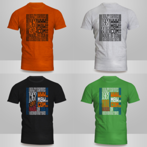 Construction equipment giveaway tshirt for contractors to wear. Rough & Tough.  | T-shirt Design by Kero