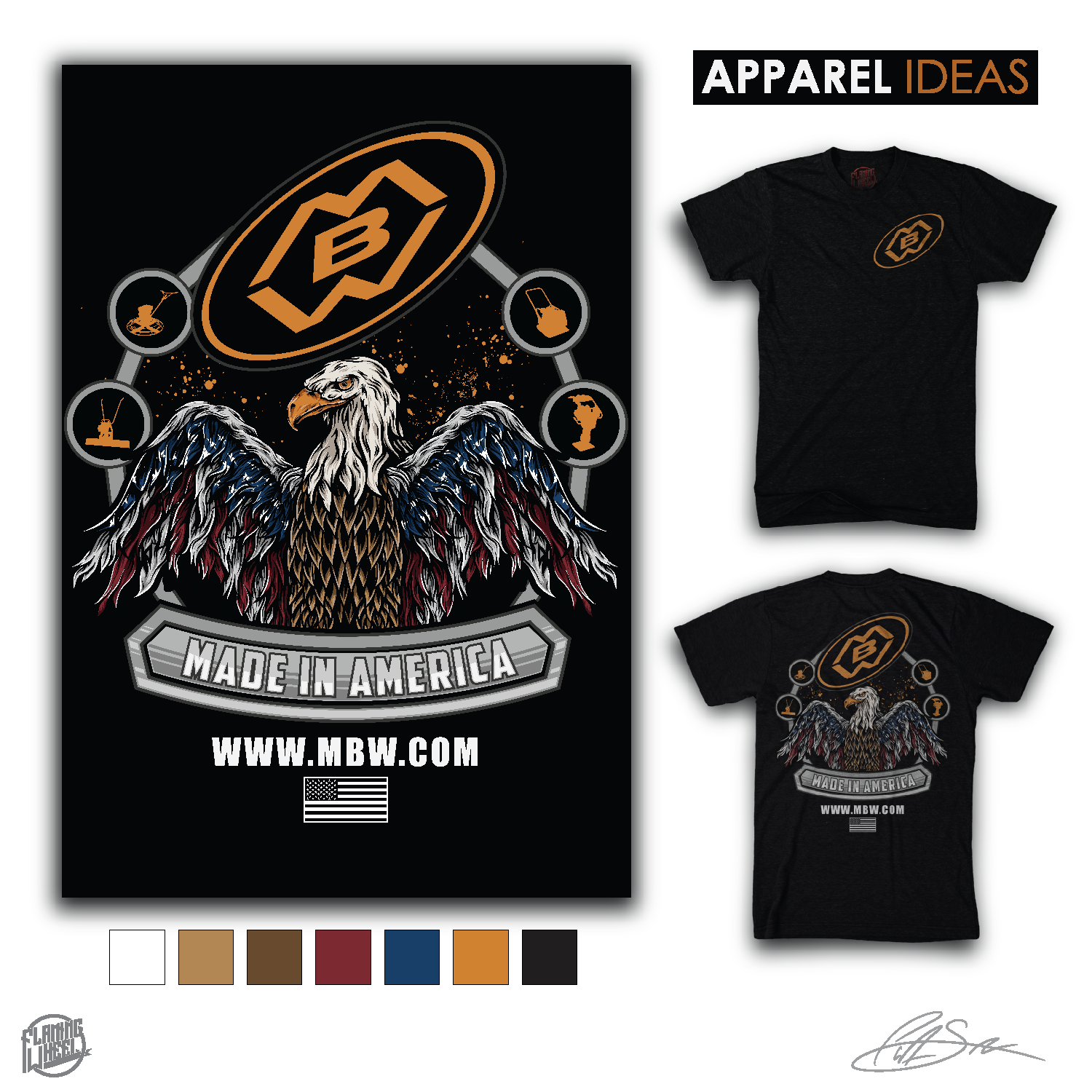 Diseño de Camiseta por Pat Sullivan para M-B-W, INC. | Diseño #18747488