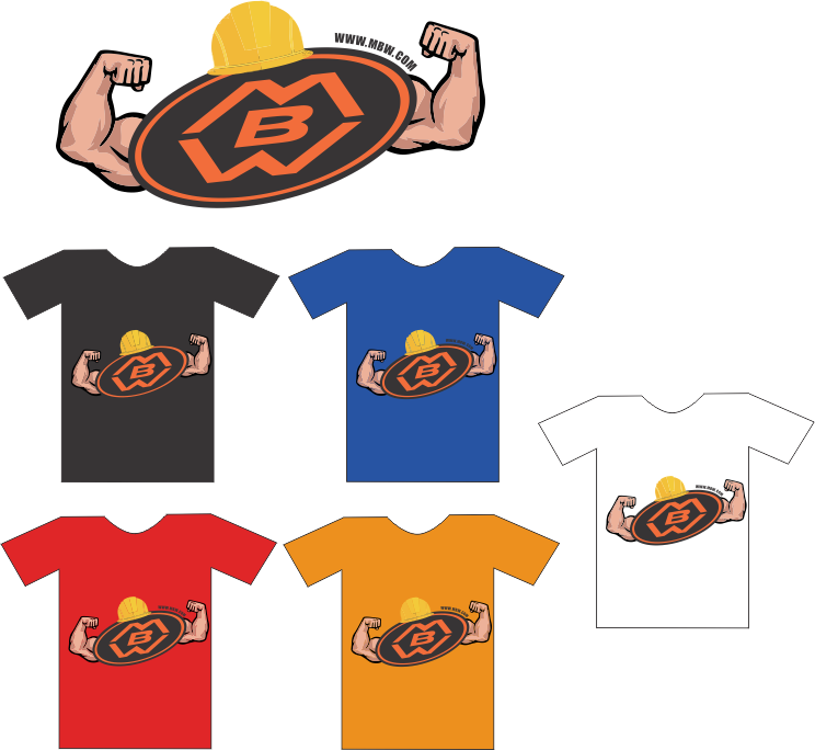 T-shirt Design by Victor08 for M-B-W, INC. | Design #18609421