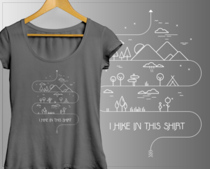 Women's T-Shirt/Hat Design - Lost Supply | Diseño de Camiseta por Tomi and Edó