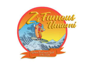 Z's Famous Umami- Slogan: where East meets West in the South.  | Logo Design by Melissa 11